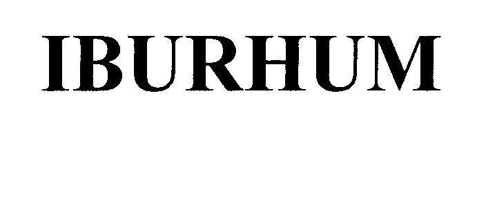 Mẫu nhãn hiệu IBURHUM