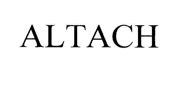 Mẫu nhãn hiệu ALTACH