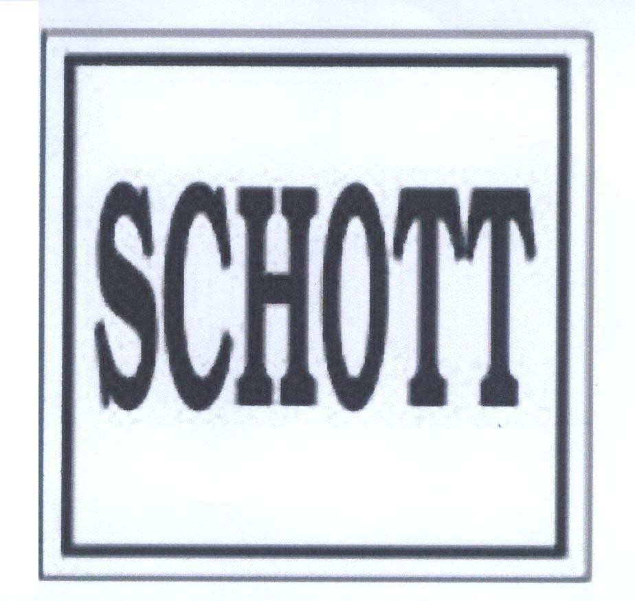 Mẫu nhãn hiệu SCHOTT