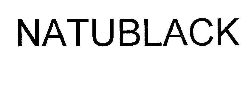 Mẫu nhãn hiệu NATUBLACK