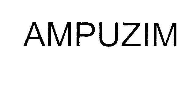 Mẫu nhãn hiệu AMPUZIM