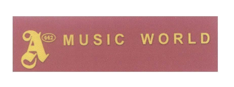 Mẫu nhãn hiệu A 442 MUSIC WORLD