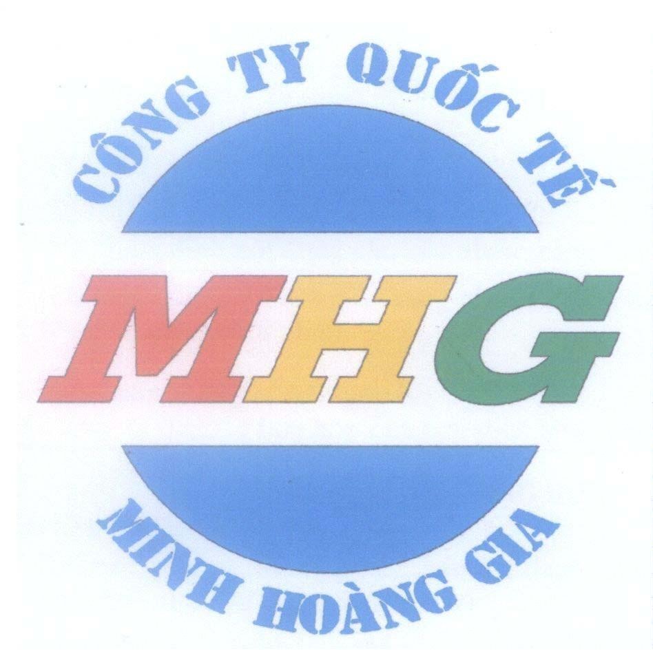 Mẫu nhãn hiệu Minh Hoàng Gia MHG Công ty Quốc Tế