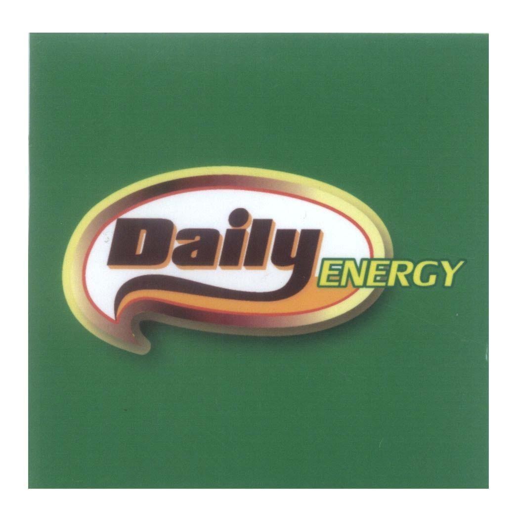 Mẫu nhãn hiệu Daily ENERGY