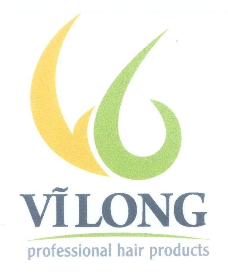 Mẫu nhãn hiệu VL VILONG professional hair products.