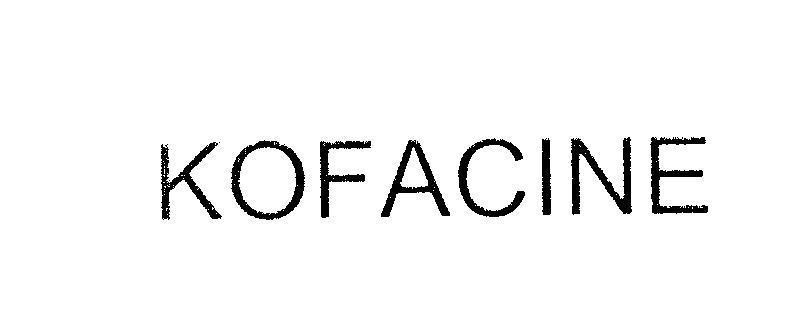 Mẫu nhãn hiệu KOFACINE