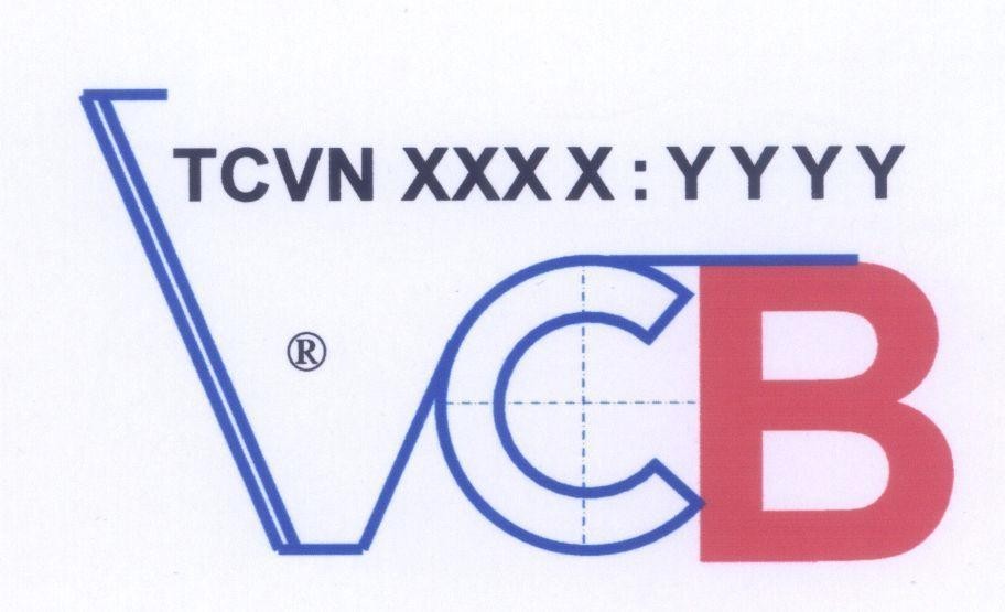 Mẫu nhãn hiệu TCVN XXXXX : YYYY VCB
