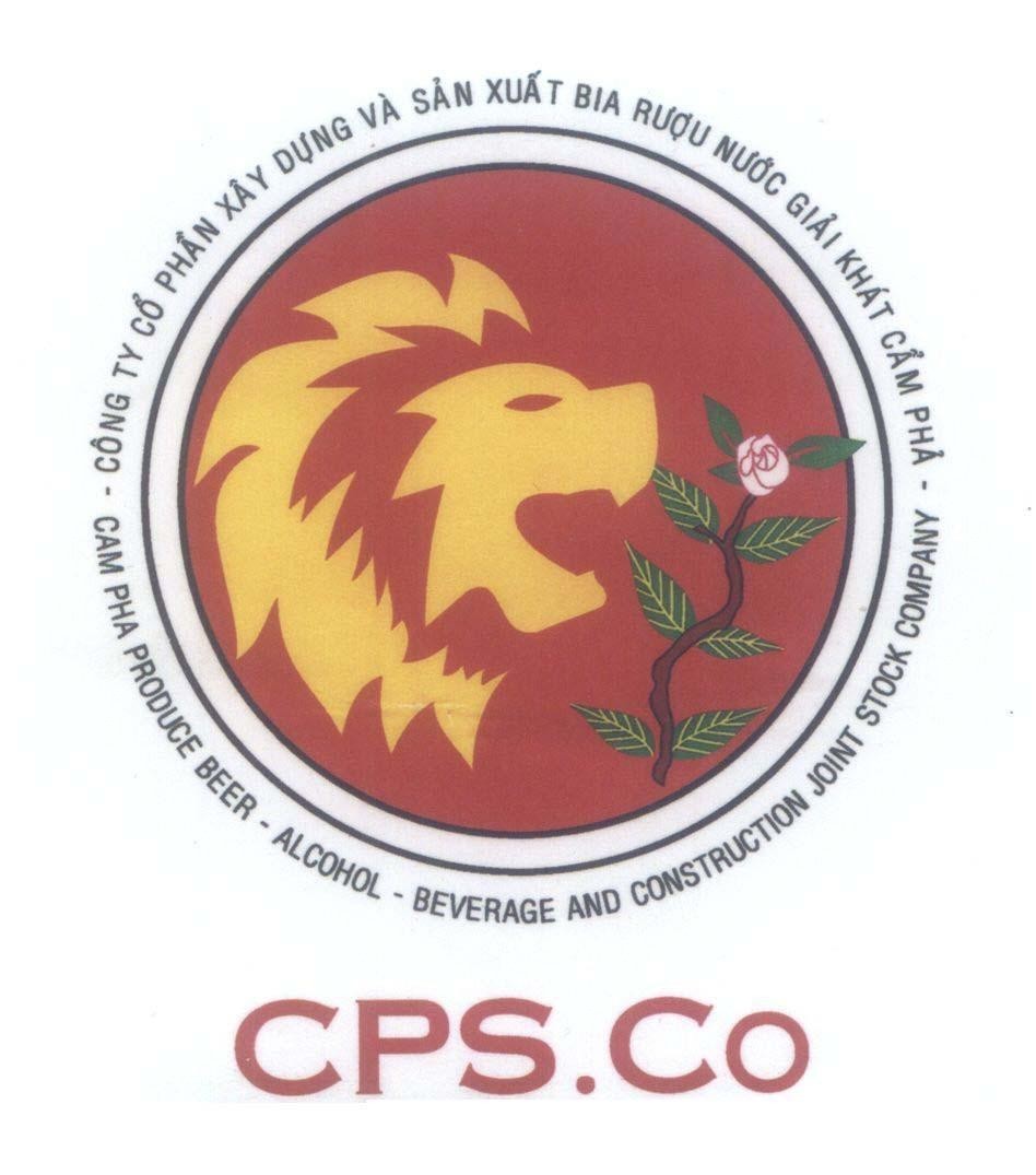 Mẫu nhãn hiệu CPS.Co Công Ty Cổ Phần Xây Dựng Và Sản Xuất Bia Rượu Nước Giải Khát Cẩm Phả - CAM PHA PRODUCE BEER-ALCOHOL-BEVERAGE AND