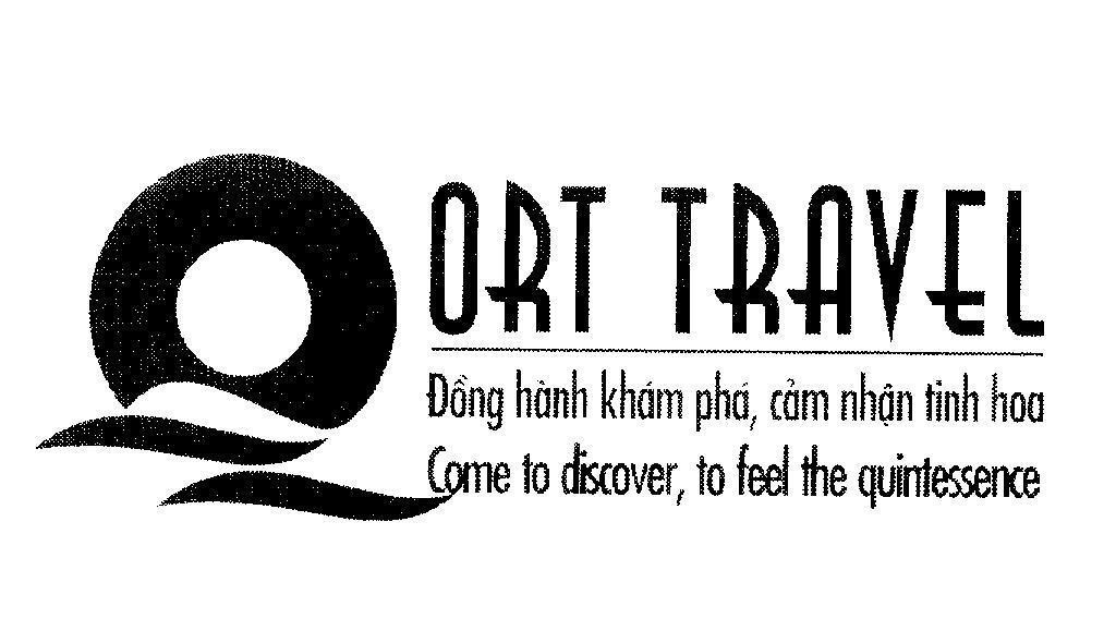 Mẫu nhãn hiệu Q ORT TRAVEL Đồng hành khám phá, cảm nhận tinh hoa Come to discover, to feel the quintessence