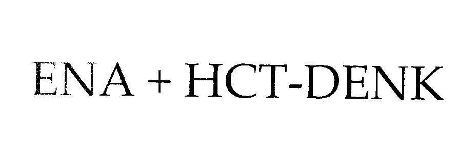 Mẫu nhãn hiệu ENA + HCT - DENK