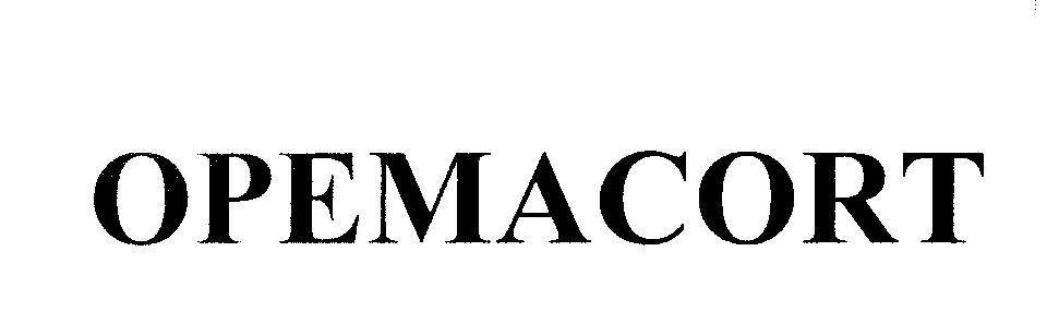 Mẫu nhãn hiệu OPEMACORT