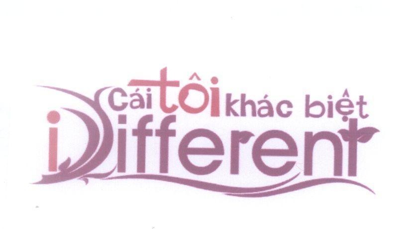 Mẫu nhãn hiệu Cái tôi khác biệt i different