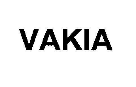 Mẫu nhãn hiệu VAKIA