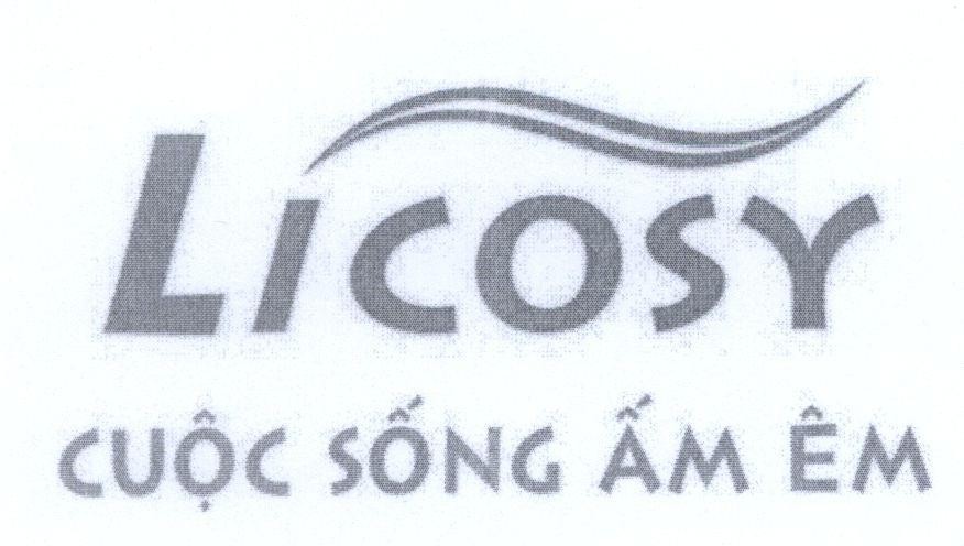 Mẫu nhãn hiệu LICOSY Cuộc Sống ấm Êm