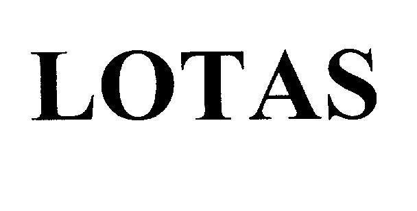 Mẫu nhãn hiệu LOTAS