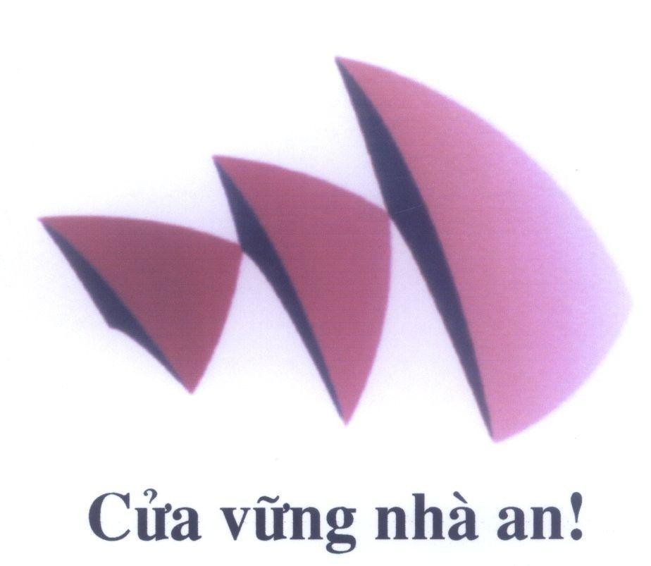 Mẫu nhãn hiệu Cửa vững nhà an!