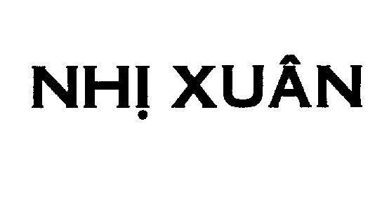 Mẫu nhãn hiệu Nhị Xuân