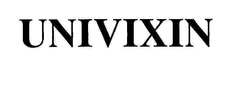 Mẫu nhãn hiệu UNIVIXIN