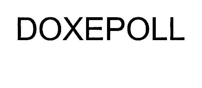 Mẫu nhãn hiệu DOXEPOLL