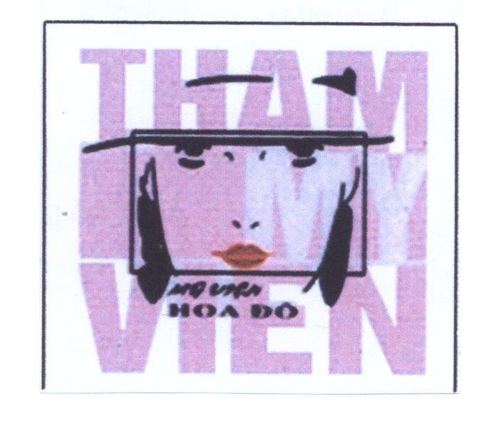 Mẫu nhãn hiệu HOA ĐÔ THAM MY VIEN Mỹ Viện