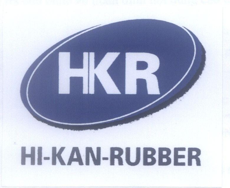 Mẫu nhãn hiệu HKR HI-KAN-RUBBER
