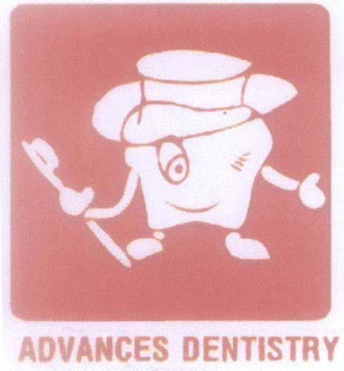 Mẫu nhãn hiệu ADVANCES DENTISTRY