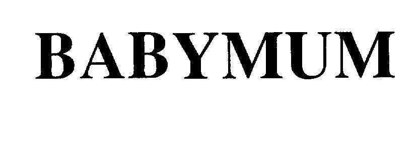 Mẫu nhãn hiệu BABYMUM