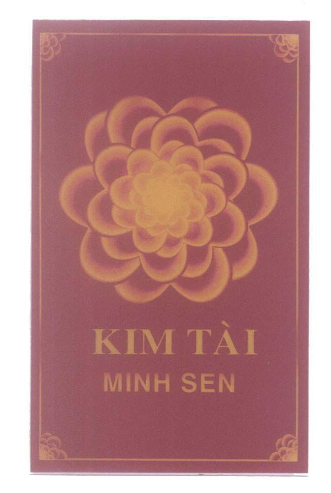Mẫu nhãn hiệu Kim Tài Minh Sen
