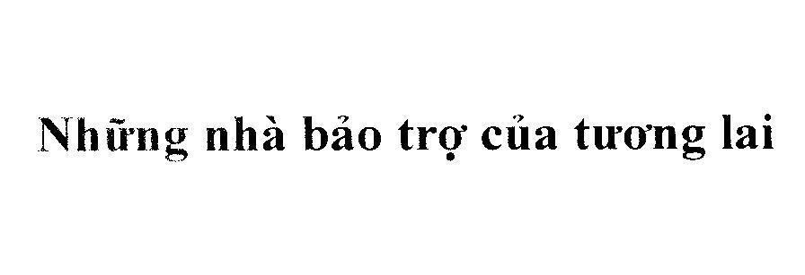Mẫu nhãn hiệu Những nhà bảo trợ của tương lai