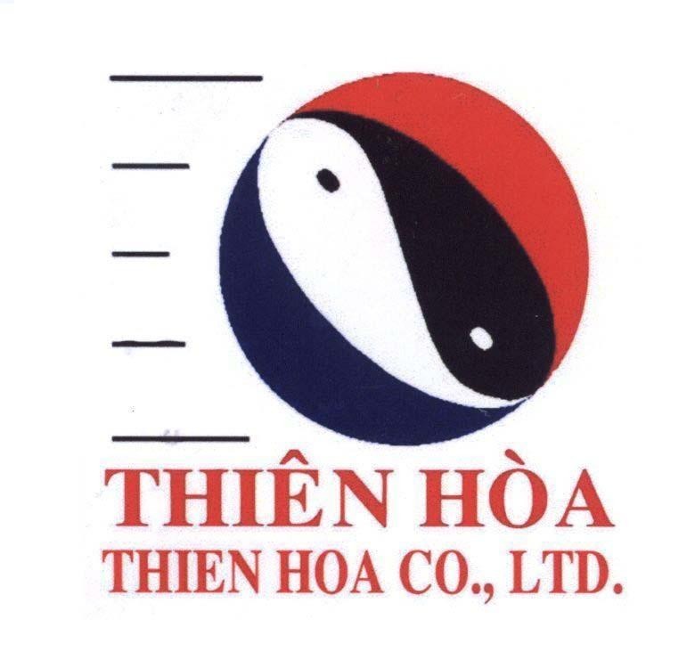 Mẫu nhãn hiệu Thiên Hoà THIEN HOA CO.,LTD