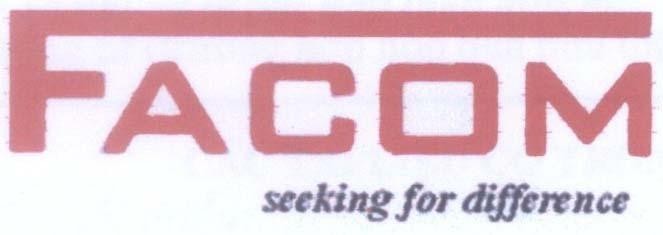 Mẫu nhãn hiệu FACOM seeking for difference