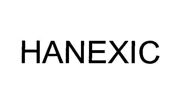 Mẫu nhãn hiệu HANEXIC