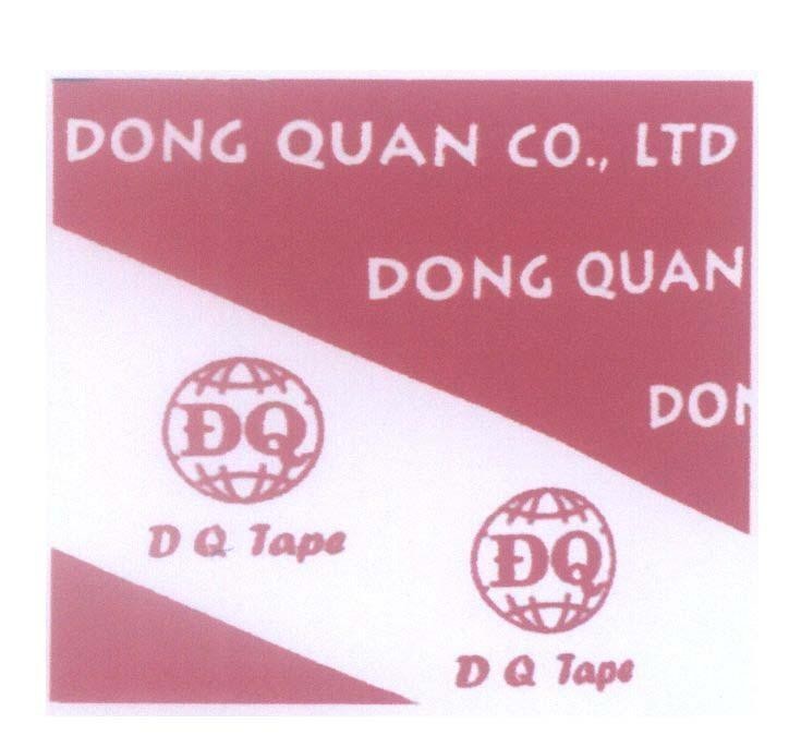 Mẫu nhãn hiệu ĐQ DQ Tape DONG QUAN CO., LTD