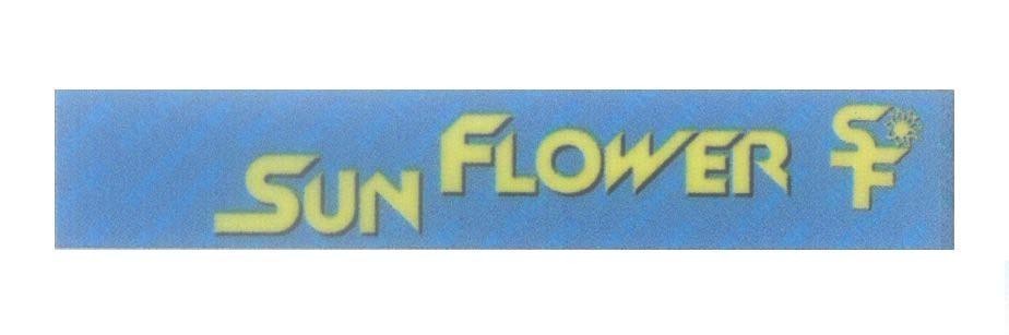 Mẫu nhãn hiệu SUN FLOWER SF S F