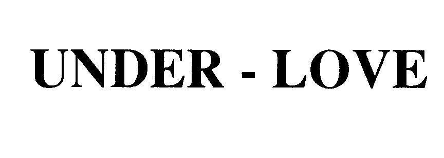 Mẫu nhãn hiệu UNDER - LOVE
