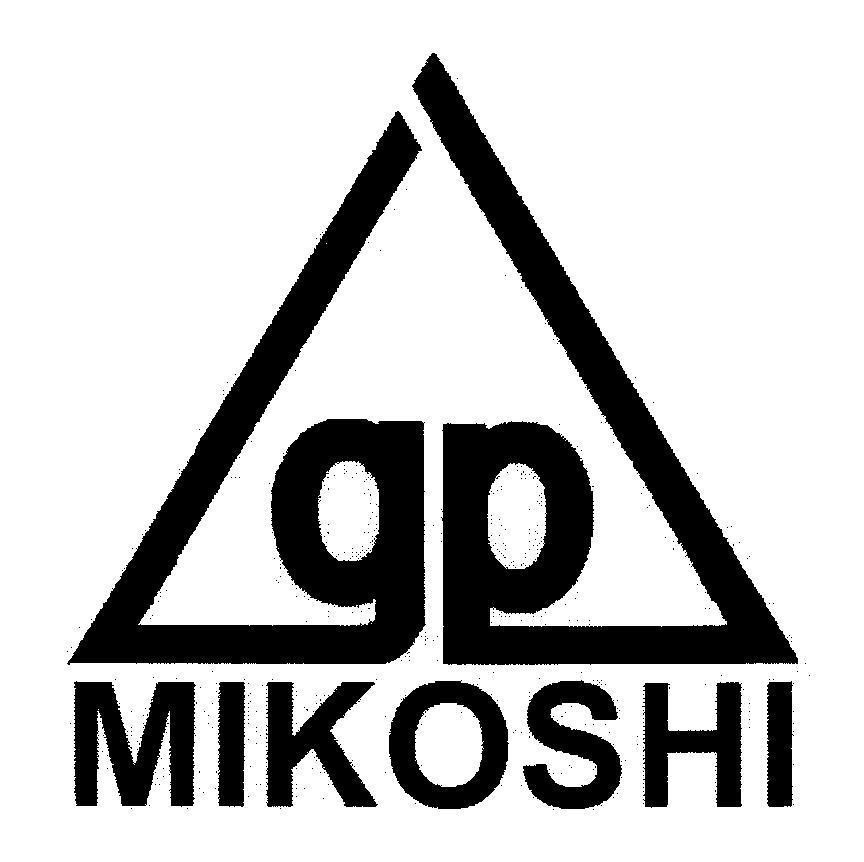 Mẫu nhãn hiệu gp MIKOSHI