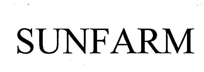 Mẫu nhãn hiệu SUNFARM
