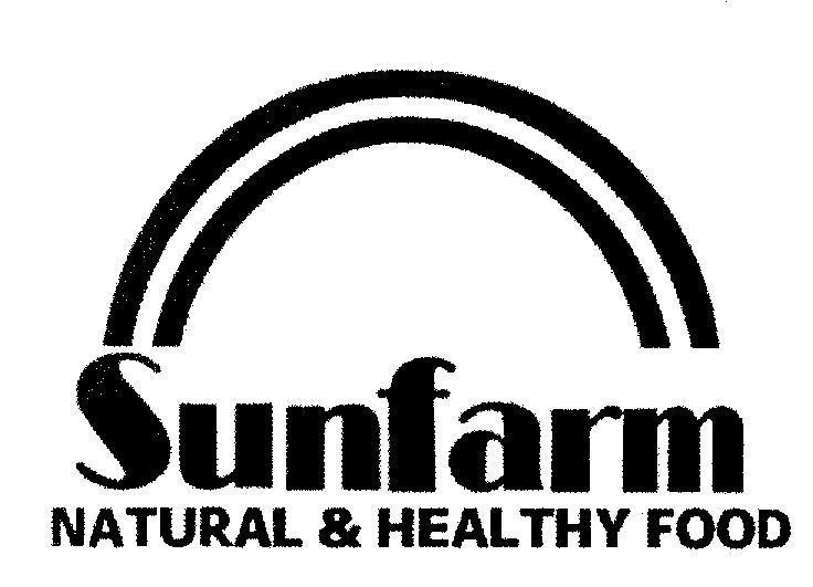 Mẫu nhãn hiệu Sunfarm NATURAL & HEALTHY FOOD