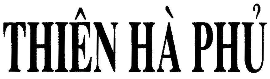 Mẫu nhãn hiệu Thiên Hà Phủ