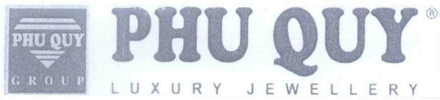 Mẫu nhãn hiệu PHU QUY LUXURY JEWELLERY GROUP
