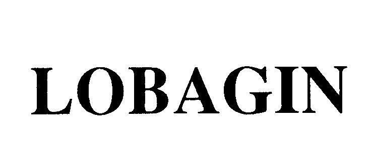 Mẫu nhãn hiệu LOBAGIN