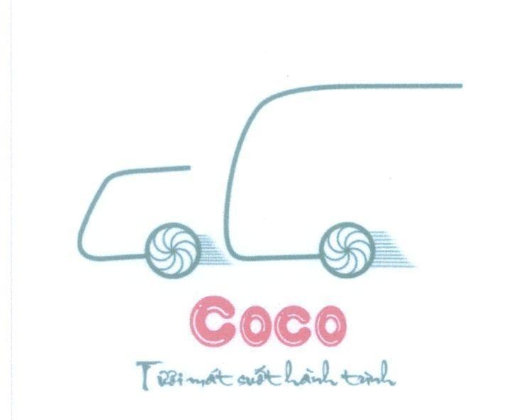 Mẫu nhãn hiệu COCO Tươi mát suốt hành trình
