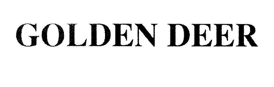Mẫu nhãn hiệu GOLDEN DEER