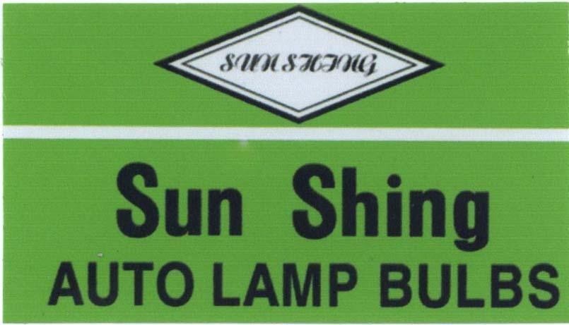 Mẫu nhãn hiệu Sun Shing AUTO LAMP BULBS
