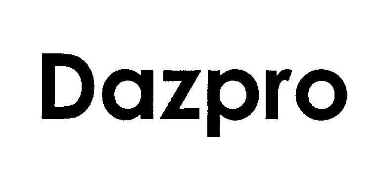 Mẫu nhãn hiệu Dazpro
