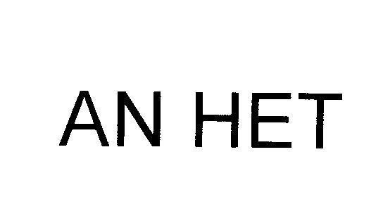 Mẫu nhãn hiệu AN HET