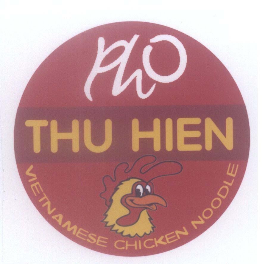Mẫu nhãn hiệu THU HIEN PHO VIETNAMESE CHICKEN NOODLE