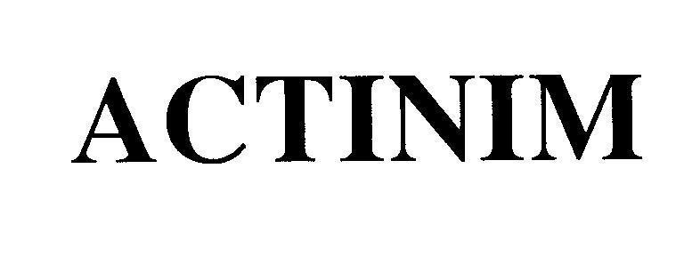 Mẫu nhãn hiệu ACTINIM