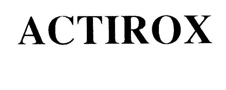 Mẫu nhãn hiệu ACTIROX