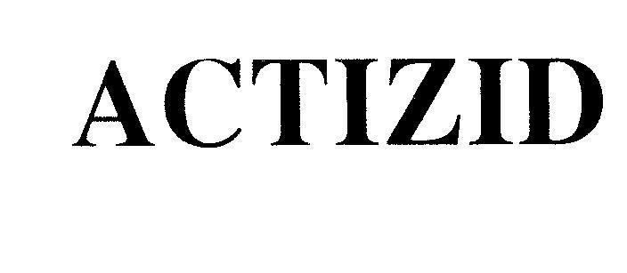 Mẫu nhãn hiệu ACTIZID